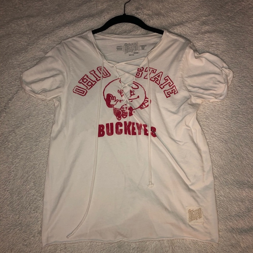 Ohio State, tie up V-neck